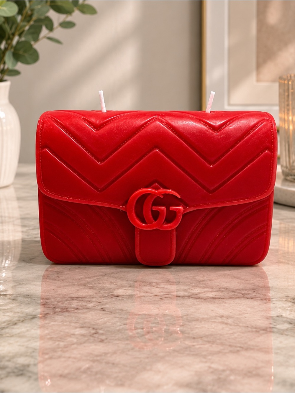 Candle Purse-Shaped 2 wick for decorative purposes! Pick one!